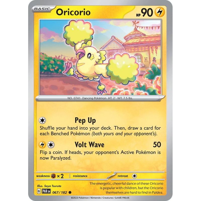 Oricorio (067/182) [Scarlet & Violet: Paradox Rift]