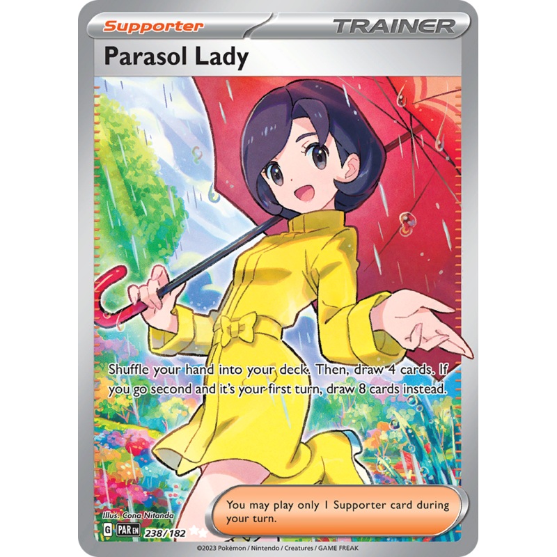Parasol Lady (238/182) [Scarlet & Violet: Paradox Rift]