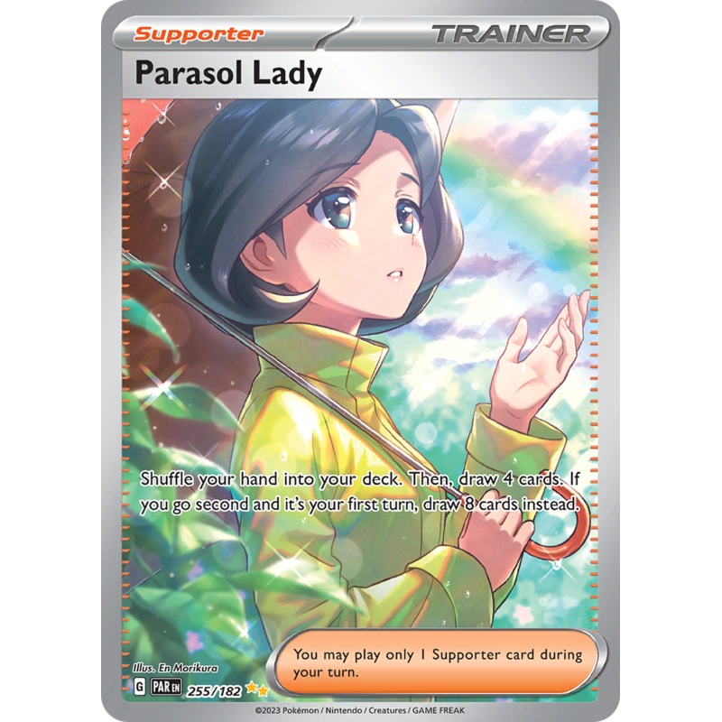 Parasol Lady (255/182) [Scarlet & Violet: Paradox Rift]