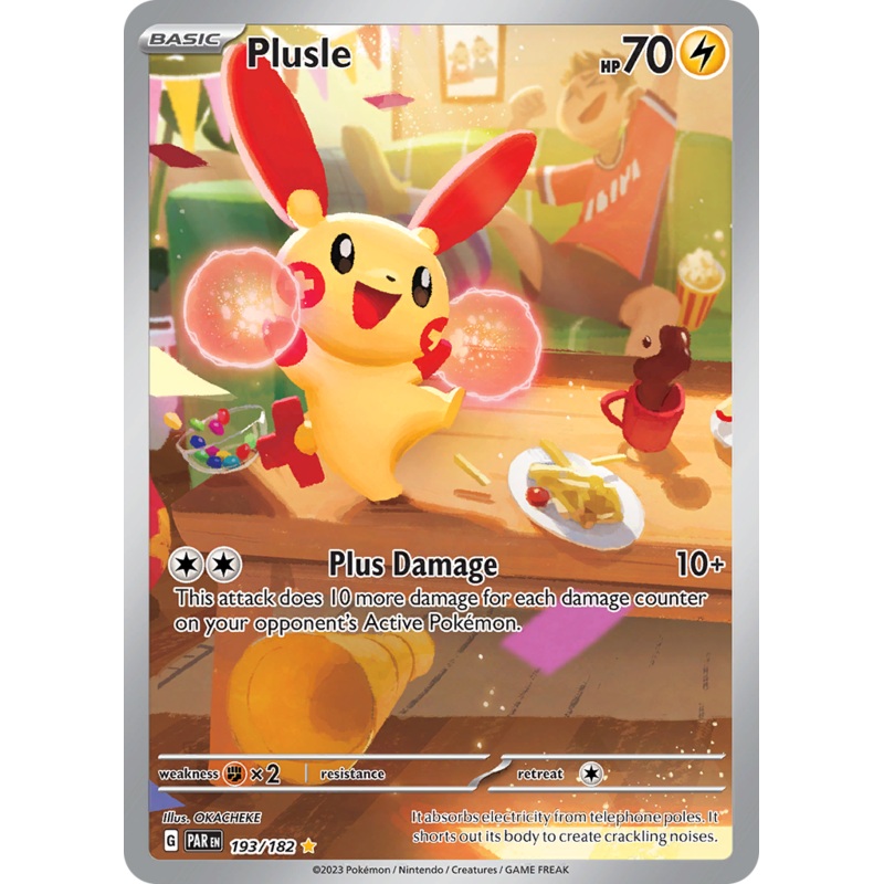 Plusle (193/182) [Scarlet & Violet: Paradox Rift]