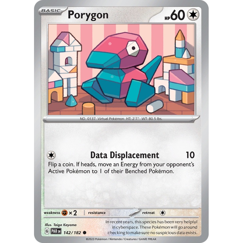 Porygon (142/182) [Scarlet & Violet: Paradox Rift]