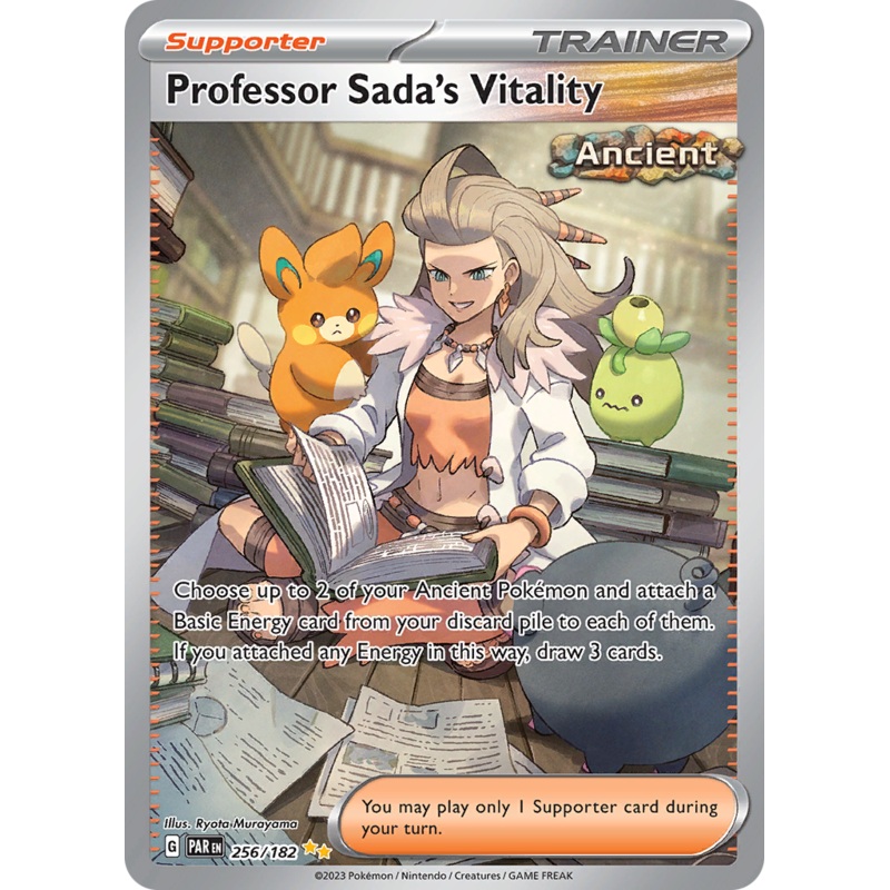 Professor Sada's Vitality (256/182) [Scarlet & Violet: Paradox Rift]