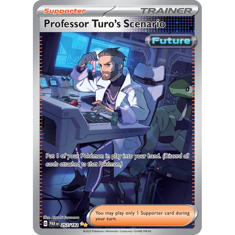 Professor Turo's Scenario (257/182) [Scarlet & Violet: Paradox Rift]