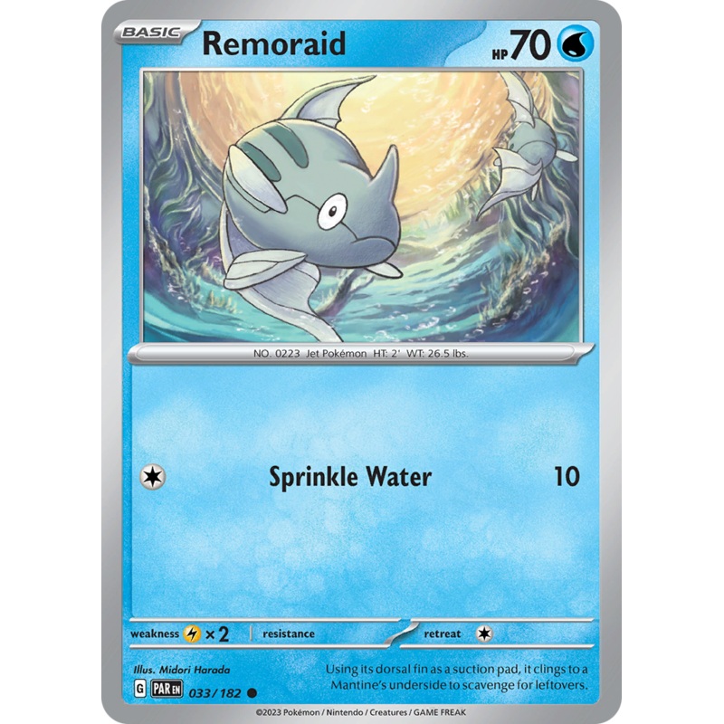 Remoraid (033/182) [Scarlet & Violet: Paradox Rift]