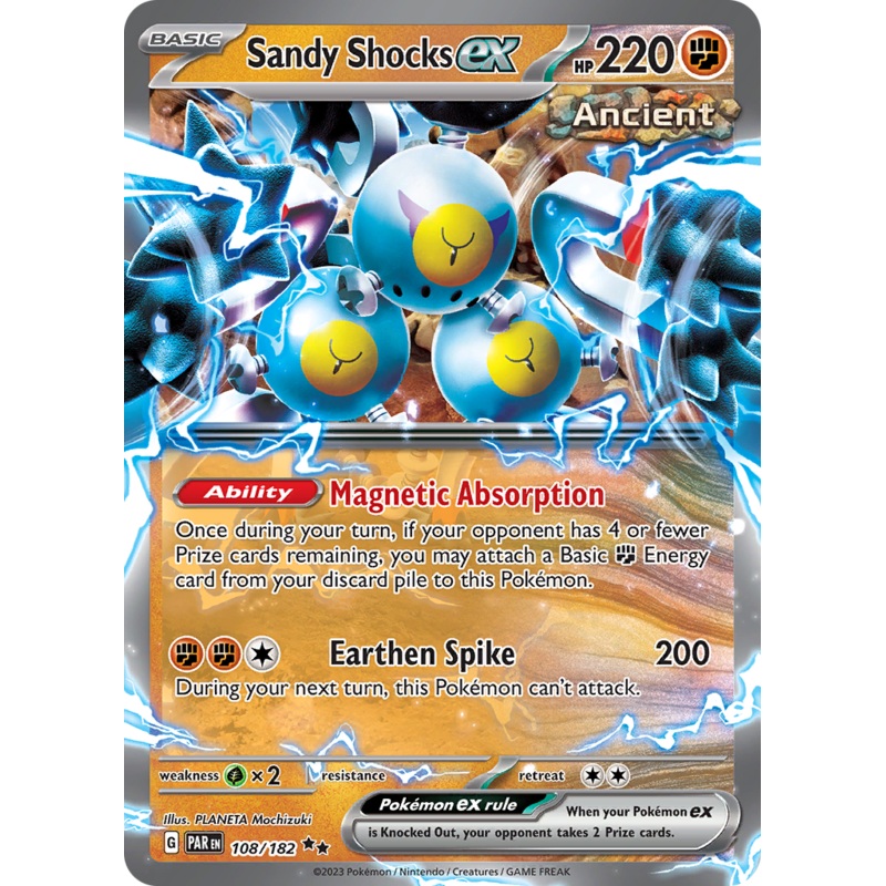 Sandy Shocks ex (108/182) [Scarlet & Violet: Paradox Rift]