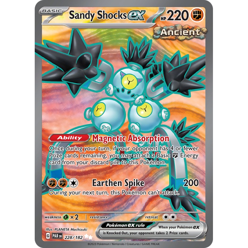 Sandy Shocks ex (228/182) [Scarlet & Violet: Paradox Rift]