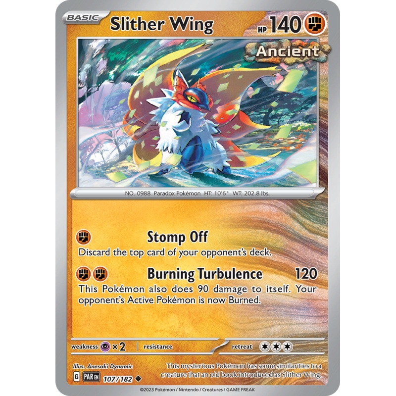 Slither Wing (107/182) [Scarlet & Violet: Paradox Rift]