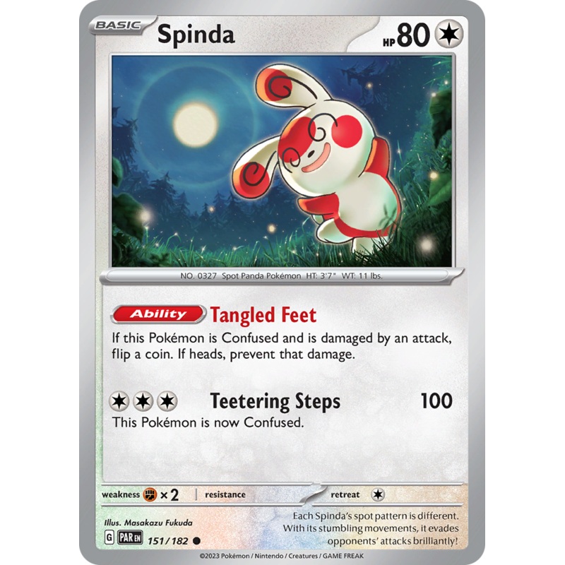 Spinda (151/182) [Scarlet & Violet: Paradox Rift]
