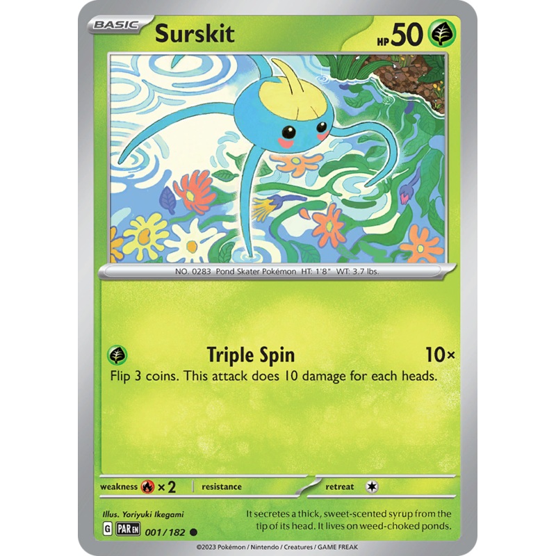 Surskit (001/182) [Scarlet & Violet: Paradox Rift]