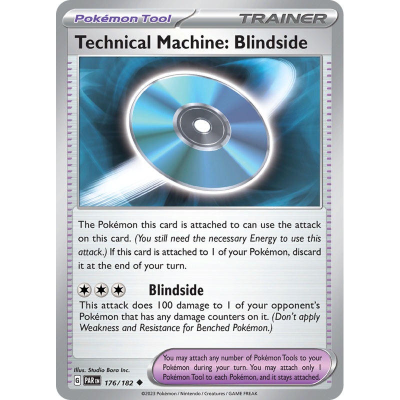 Technical Machine: Blindside (176/182) [Scarlet & Violet: Paradox Rift]