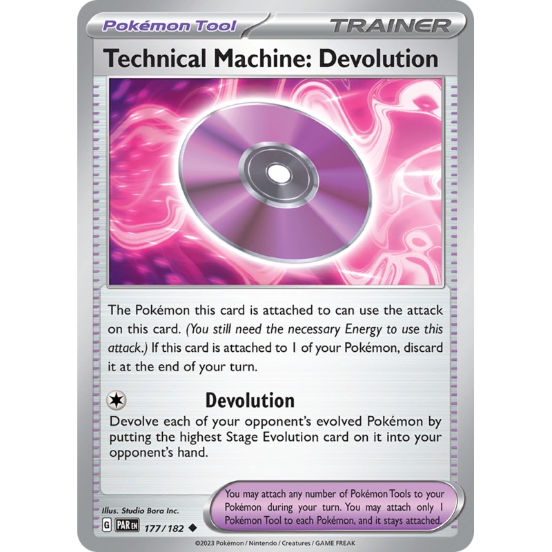 Technical Machine: Devolution (177/182) [Scarlet & Violet: Paradox Rift]