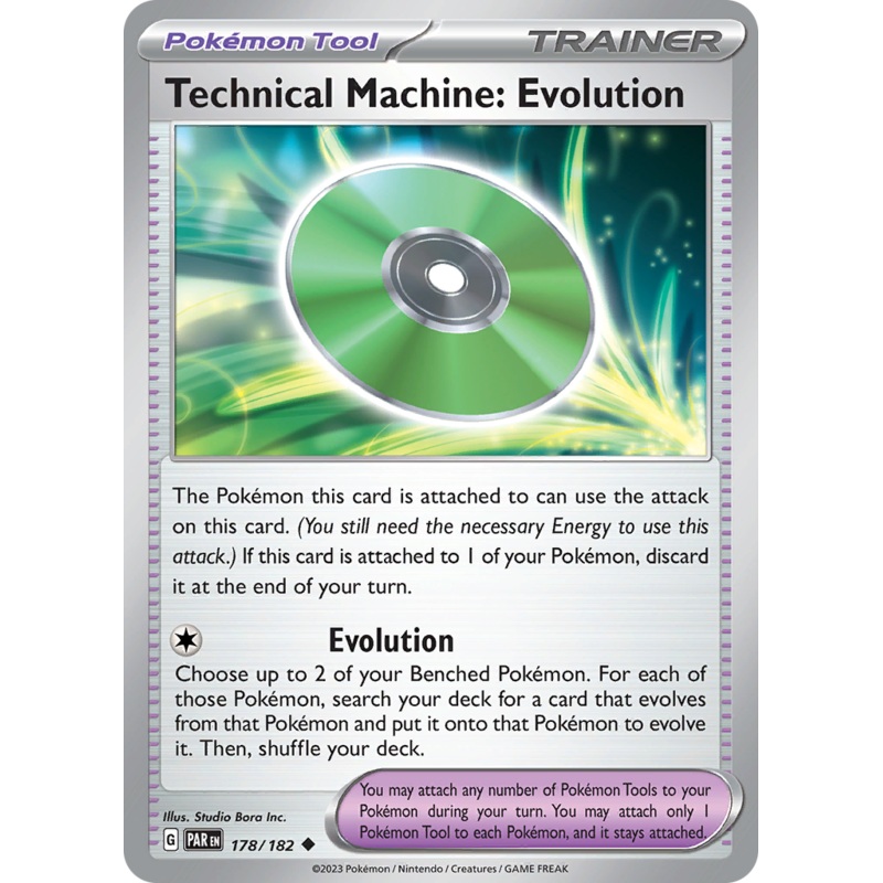Technical Machine: Evolution (178/182) [Scarlet & Violet: Paradox Rift]