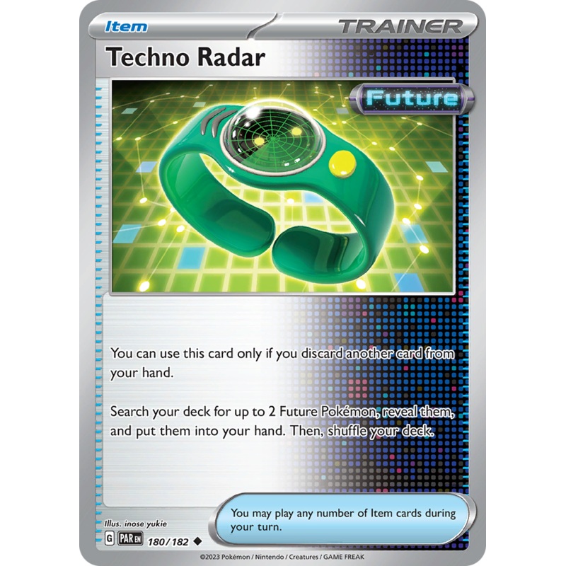 Techno Radar (180/182) [Scarlet & Violet: Paradox Rift]