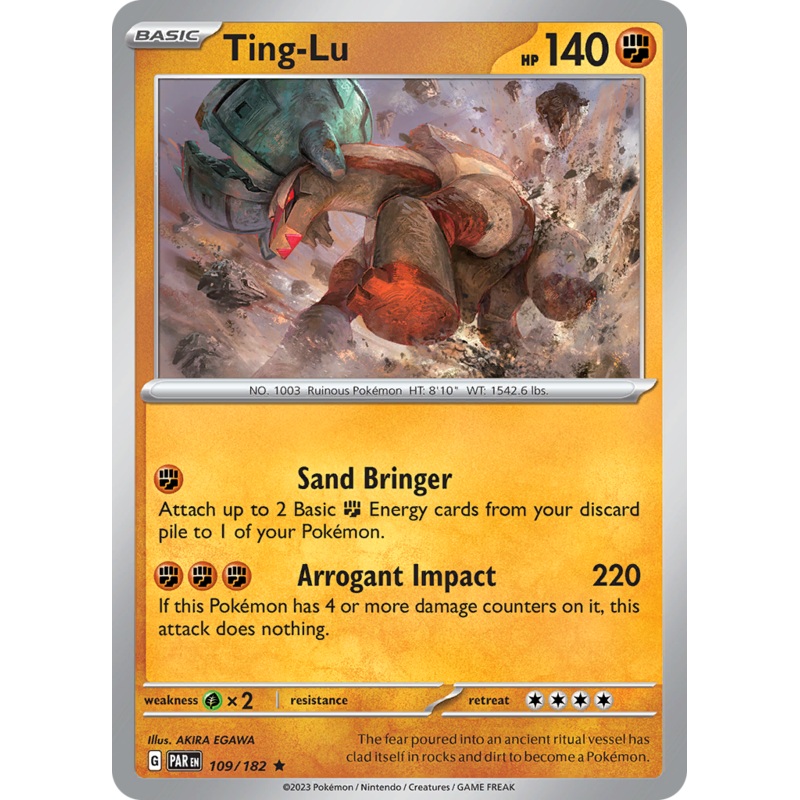 Ting-Lu (109/182) [Scarlet & Violet: Paradox Rift]