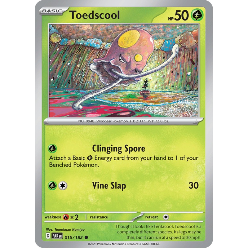 Toedscool (015/182) [Scarlet & Violet: Paradox Rift]