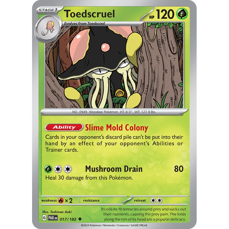 Toedscruel (017/182) [Scarlet & Violet: Paradox Rift]