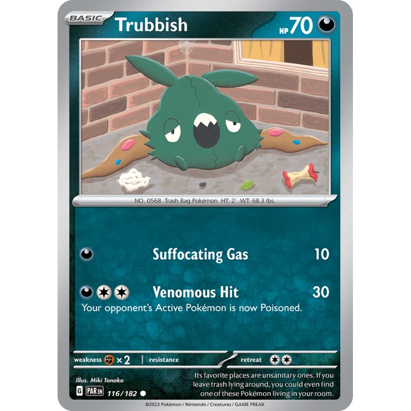 Trubbish (116/182) [Scarlet & Violet: Paradox Rift]