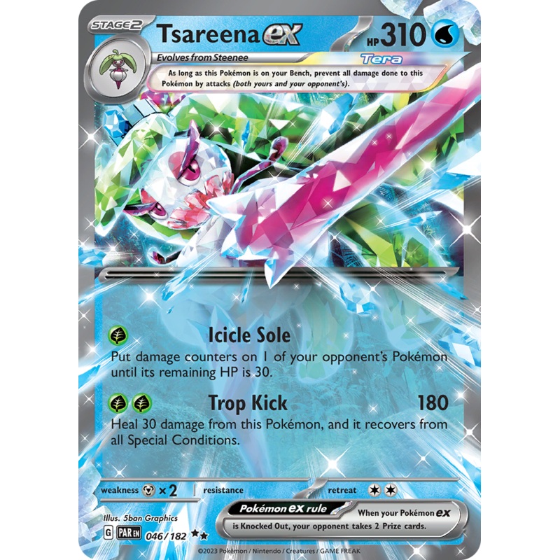 Tsareena ex (046/182) [Scarlet & Violet: Paradox Rift]