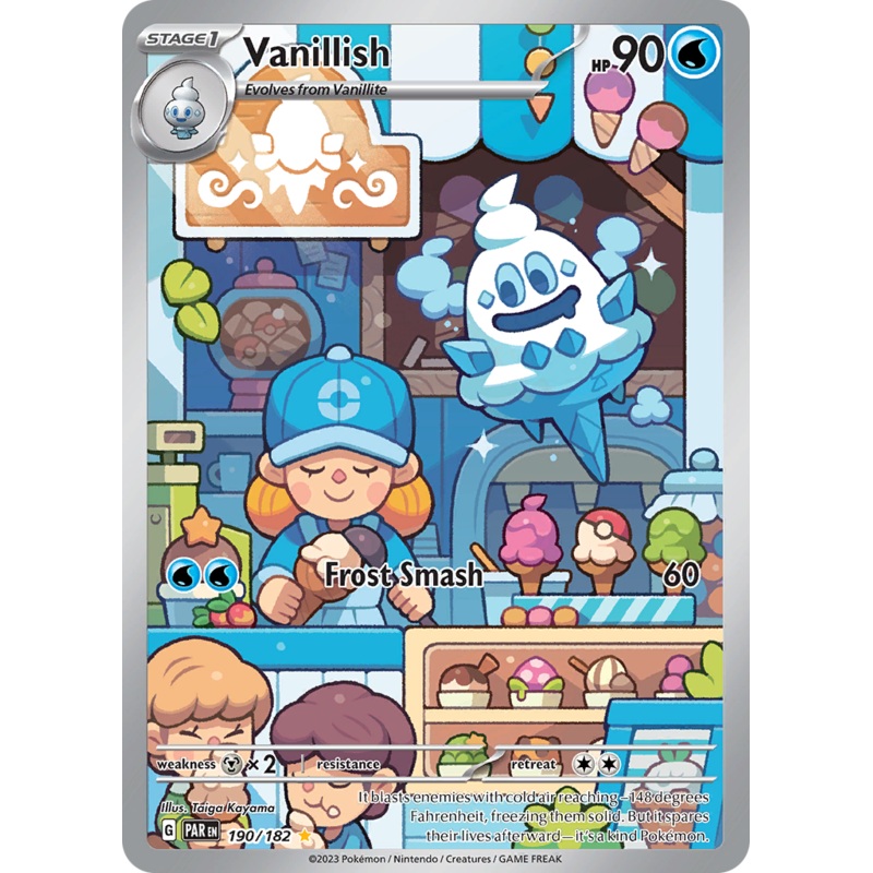Vanillish (190/182) [Scarlet & Violet: Paradox Rift]