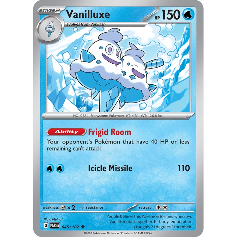 Vanilluxe (045/182) [Scarlet & Violet: Paradox Rift]