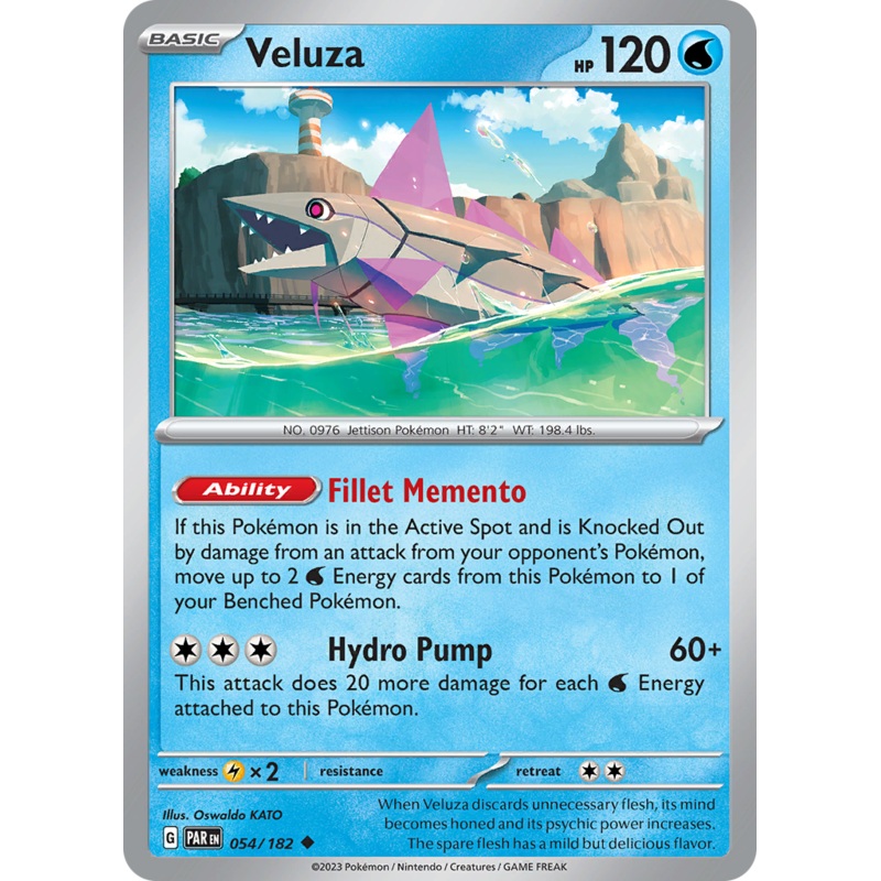 Veluza (054/182) [Scarlet & Violet: Paradox Rift]