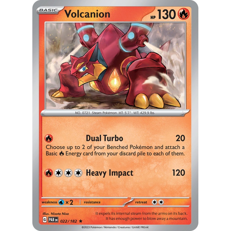 Volcanion (022/182) [Scarlet & Violet: Paradox Rift]