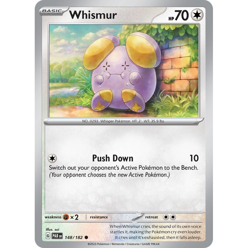 Whismur (148/182) [Scarlet & Violet: Paradox Rift]