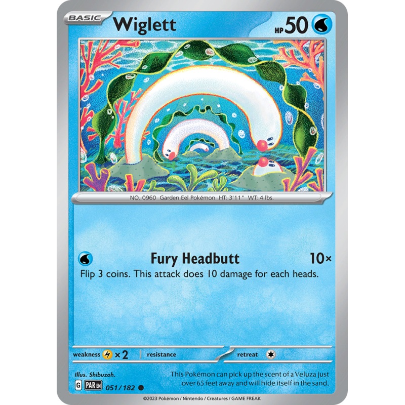 Wiglett (051/182) [Scarlet & Violet: Paradox Rift]