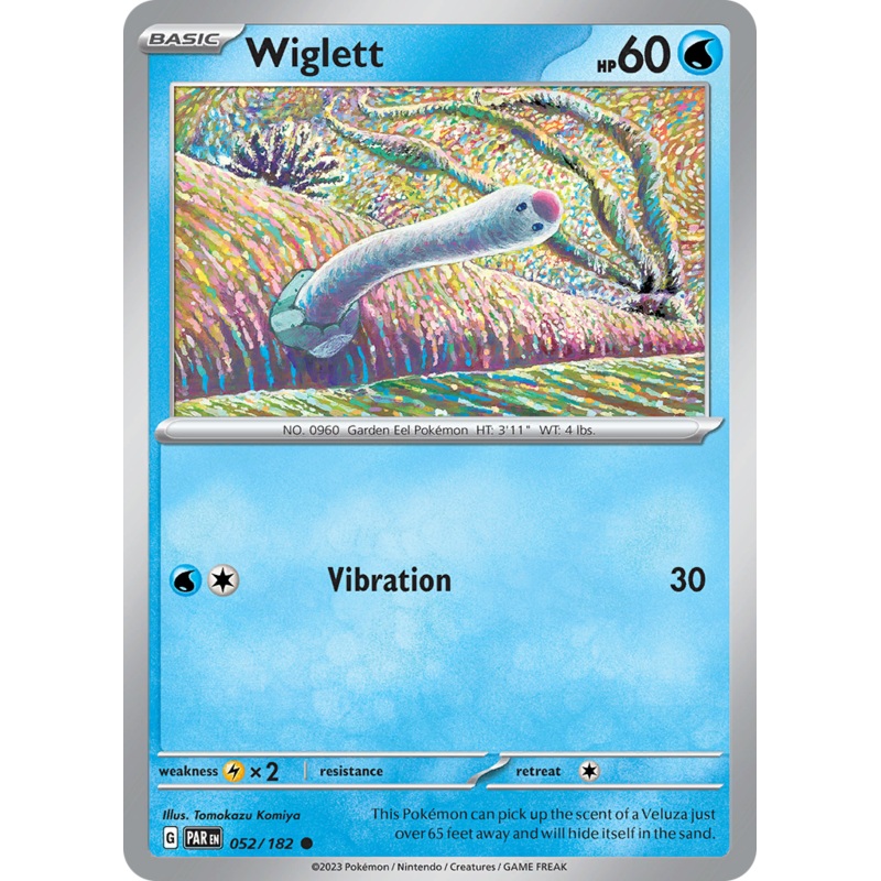 Wiglett (052/182) [Scarlet & Violet: Paradox Rift]