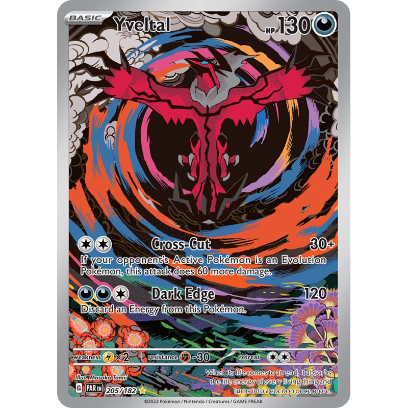 Yveltal (205/182) [Scarlet & Violet: Paradox Rift]