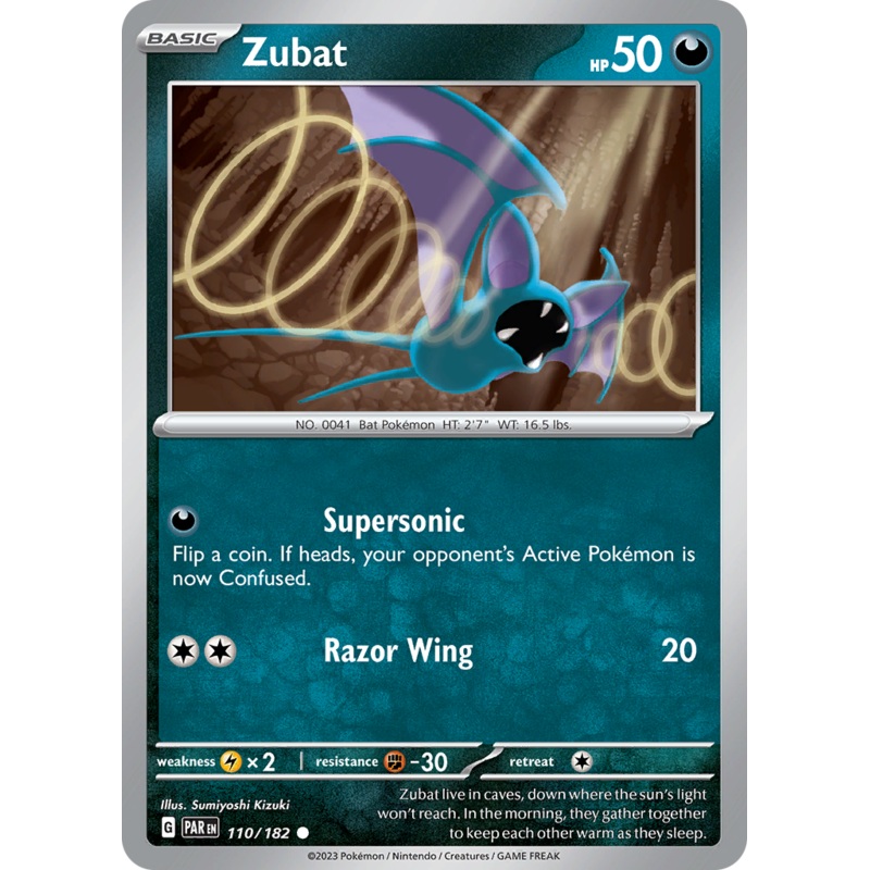 Zubat (110/182) [Scarlet & Violet: Paradox Rift]