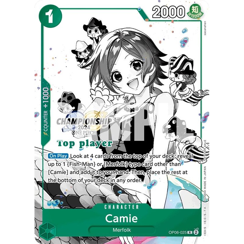 Camie (Championship 2024 Top Player Pack Vol. 2) [One Piece Promotion Cards]