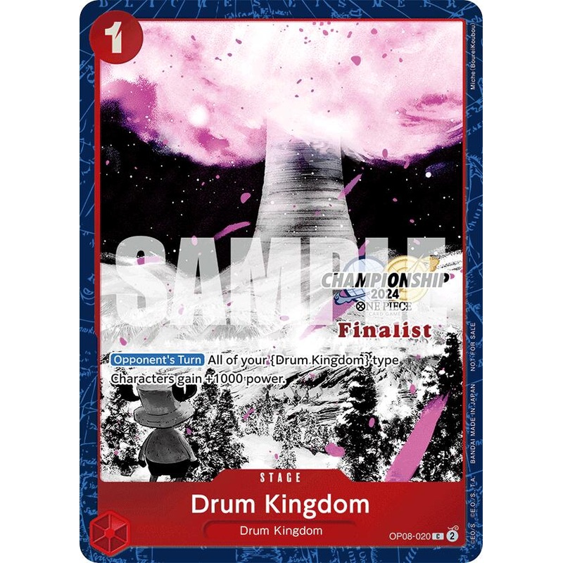 Drum Kingdom (Championship 2024 Card Set Vol. 2) [Finalist] [One Piece Promotion Cards]
