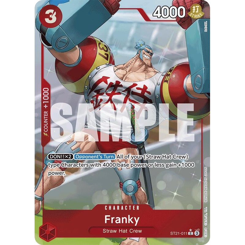 Franky (Parallel) [Starter Deck EX: Gear 5]