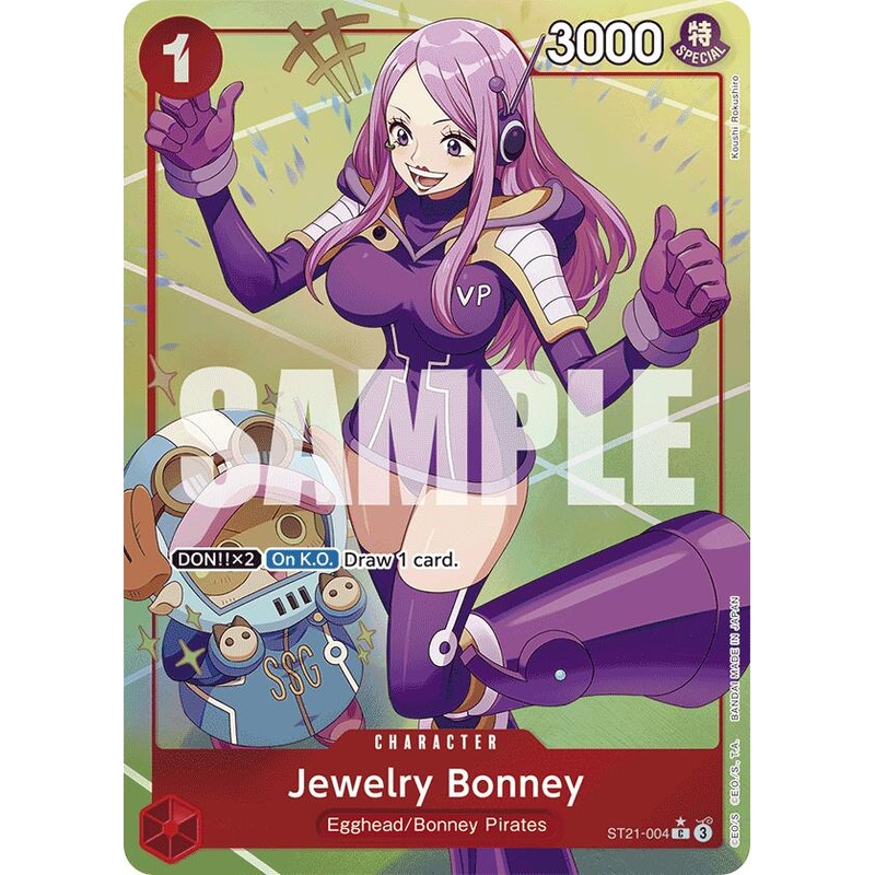 Jewelry Bonney (Parallel) [Starter Deck EX: Gear 5]