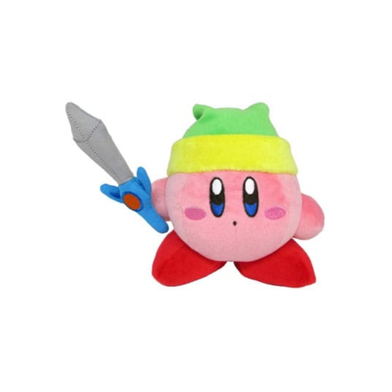 Kirby Plush Figure - Kirby Link with Sword - 12 cm