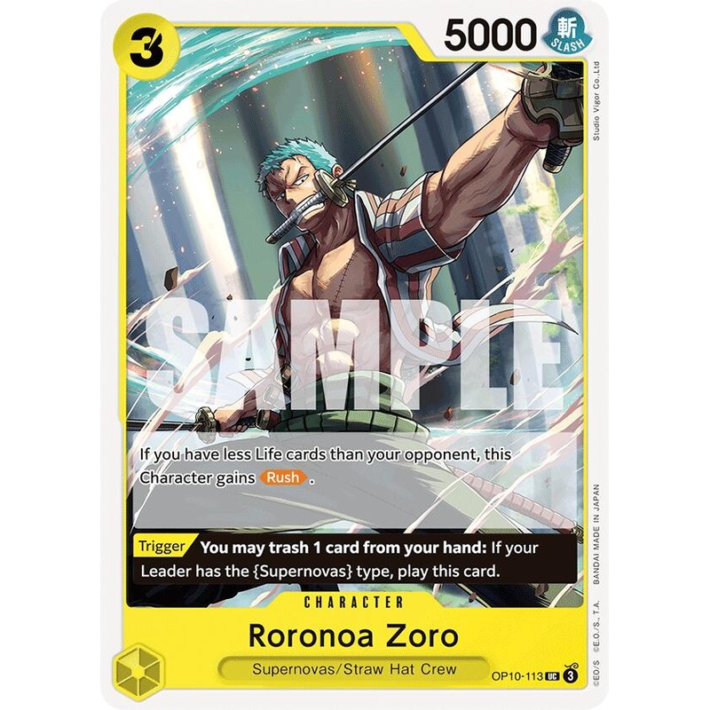 Roronoa Zoro (113) [Royal Blood]