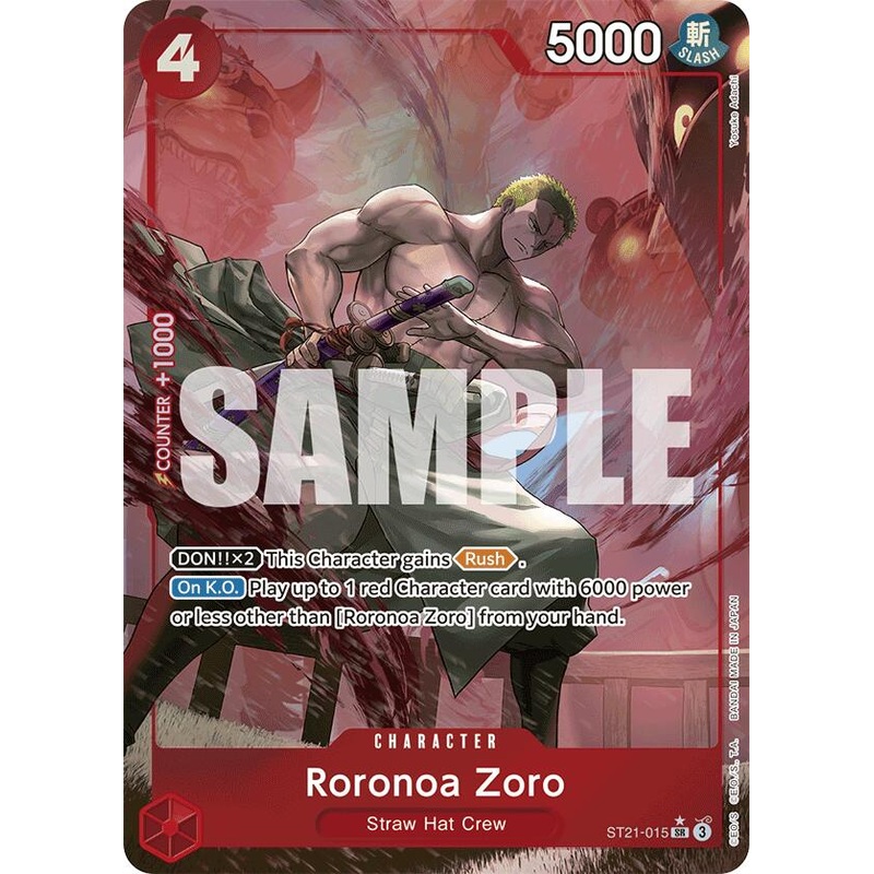Roronoa Zoro (Parallel) [Starter Deck EX: Gear 5]