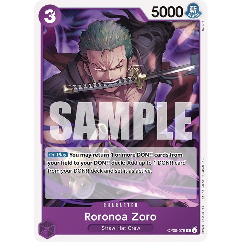 Roronoa Zoro (Reprint) [Starter Deck: Purple/Black Monkey.D.Luffy]