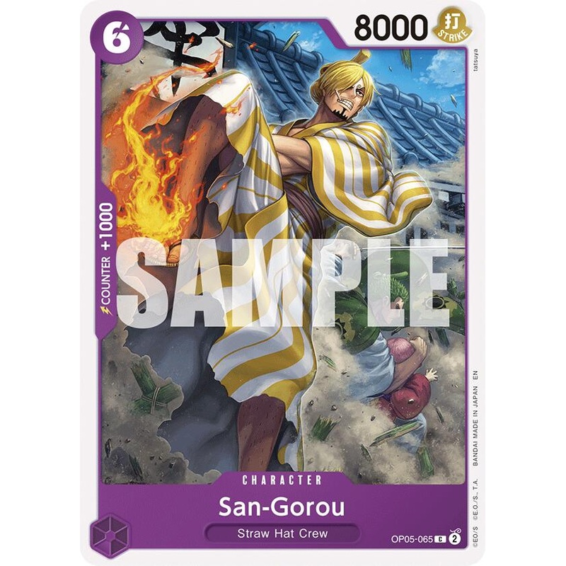 San-Gorou (Reprint) [Starter Deck: Purple/Black Monkey.D.Luffy]