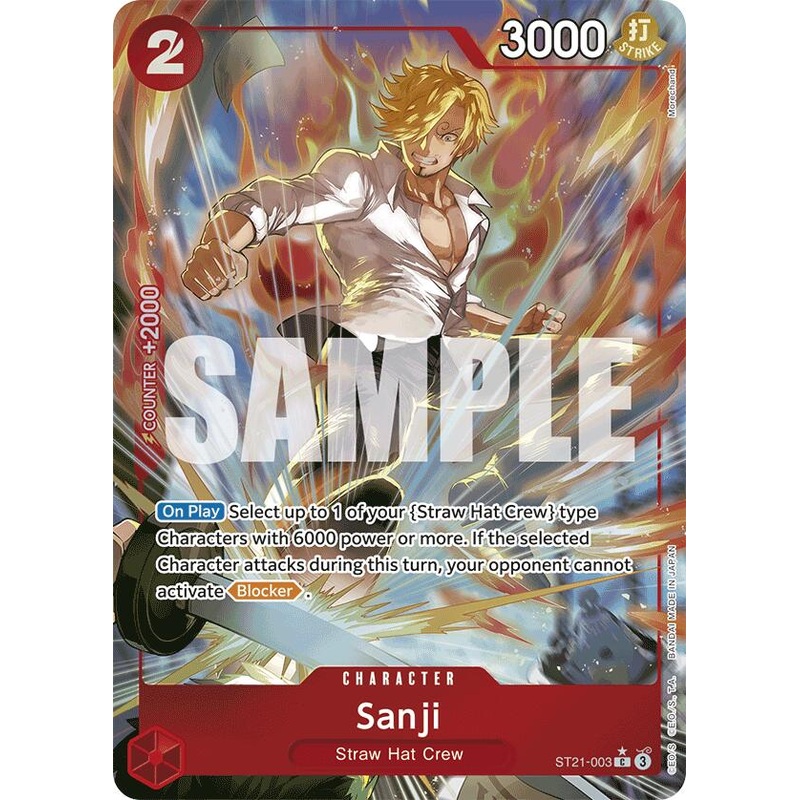 Sanji (Parallel) [Starter Deck EX: Gear 5]
