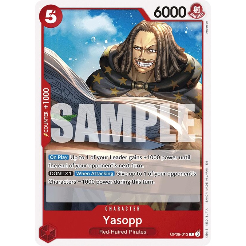 Yasopp (Reprint) [Starter Deck: Red Shanks]