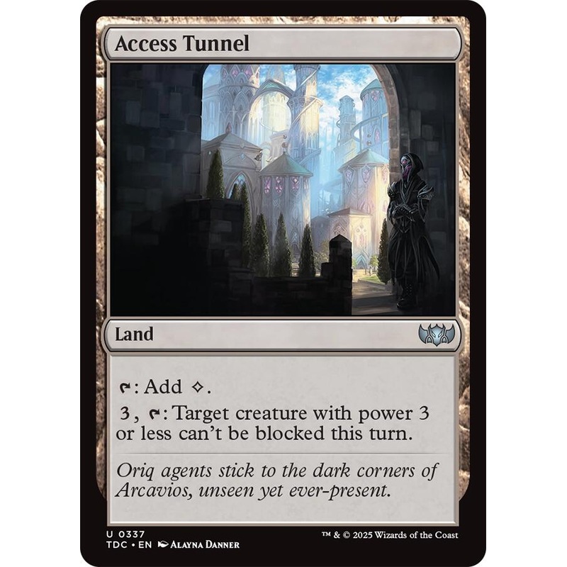 Access Tunnel [Tarkir: Dragonstorm Commander]