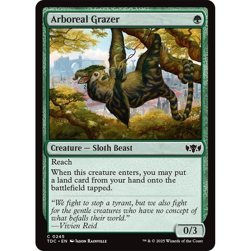Arboreal Grazer [Tarkir: Dragonstorm Commander]