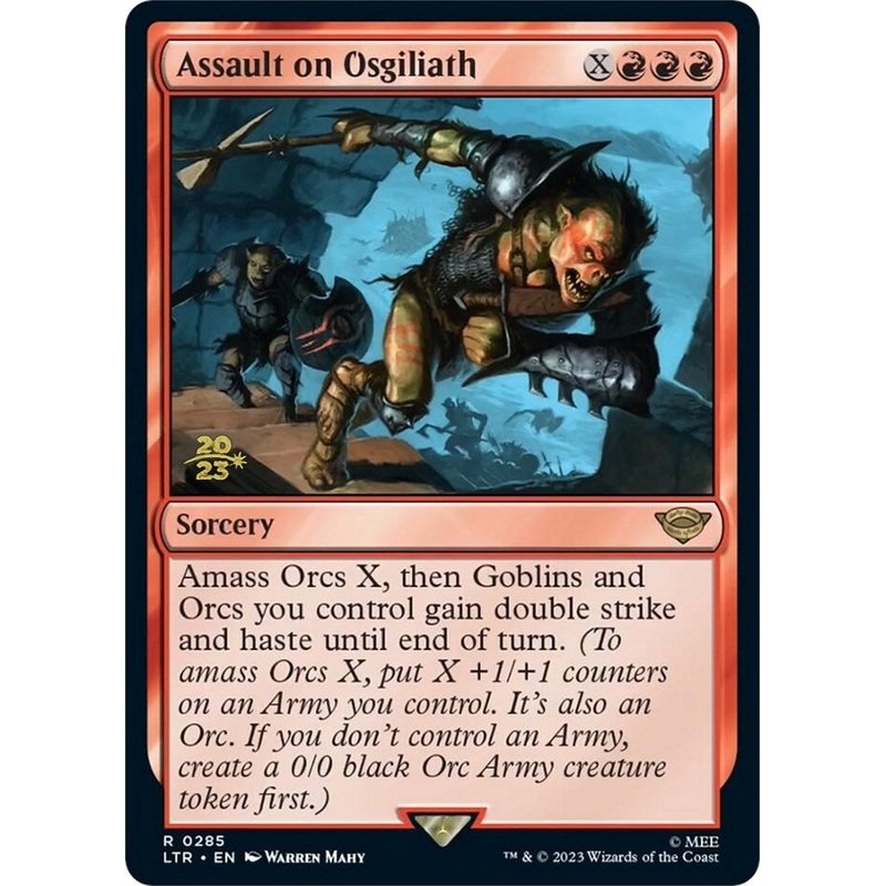 Assault on Osgiliath [The Lord of the Rings: Tales of Middle-Earth Prerelease Promos]