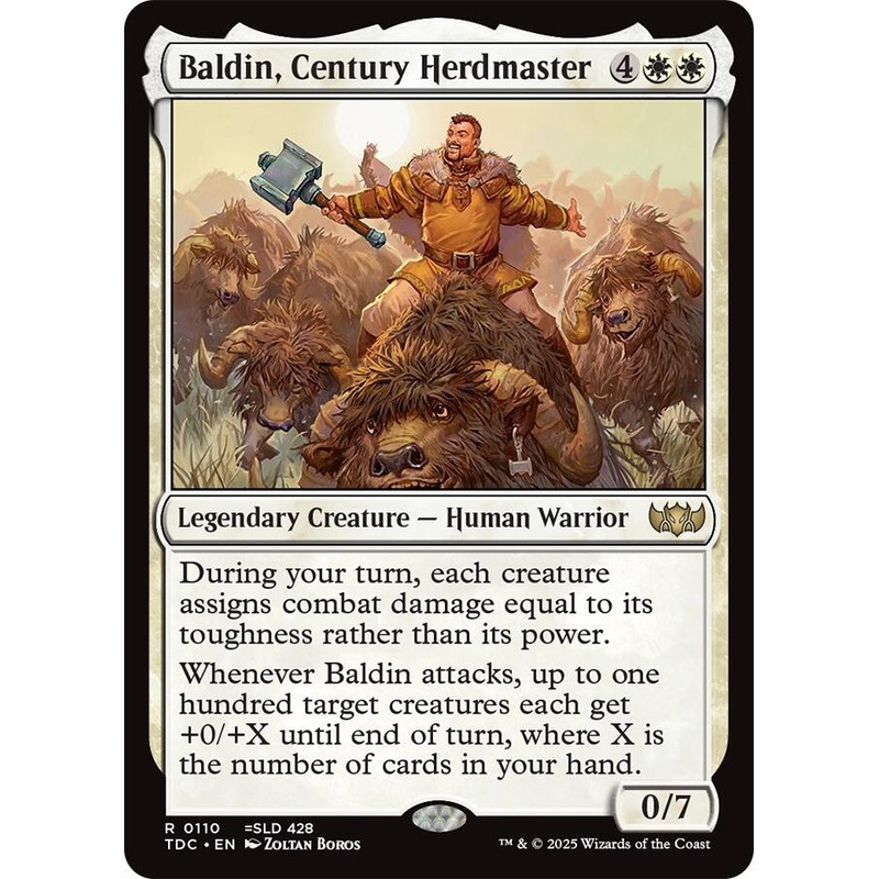 Baldin, Century Herdmaster [Tarkir: Dragonstorm Commander]