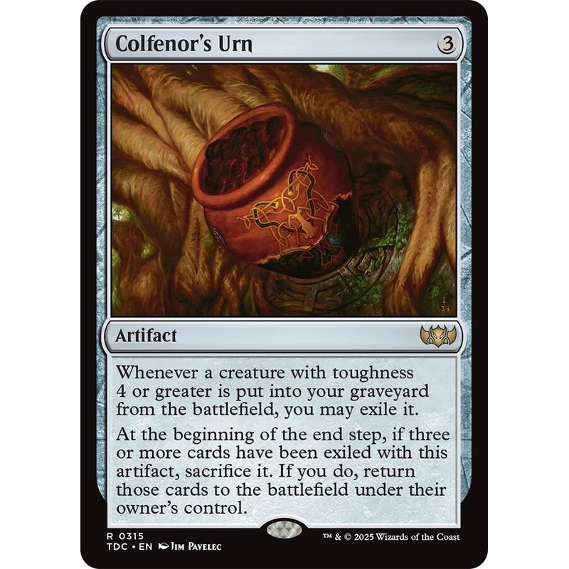 Colfenor's Urn [Tarkir: Dragonstorm Commander]