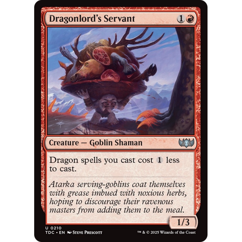 Dragonlord's Servant [Tarkir: Dragonstorm Commander]