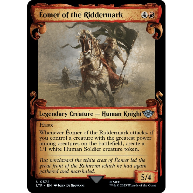 Eomer of the Riddermark [The Lord of the Rings: Tales of Middle-Earth Showcase Scrolls]