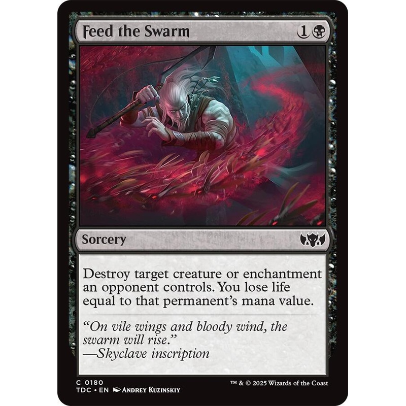 Feed the Swarm [Tarkir: Dragonstorm Commander]